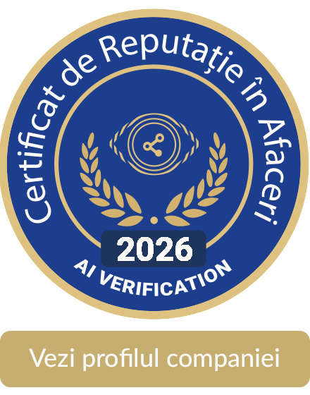 ACOPERO COSMOS S.R.L. Reparații și montaj acoperișuri - Voluntari - Certificat de Reputație în Afaceri